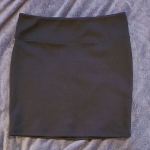 Xhilaration Black Pencil Mini Skirt Night Out